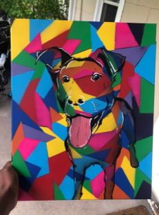 Art created by Freeman