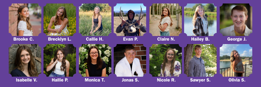 2026 Laird Scholarship Recipients