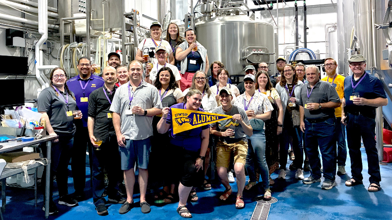 Group of Pointers at Delta Beer Lab Event