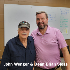 John Wenger and Dean Brian Sloss