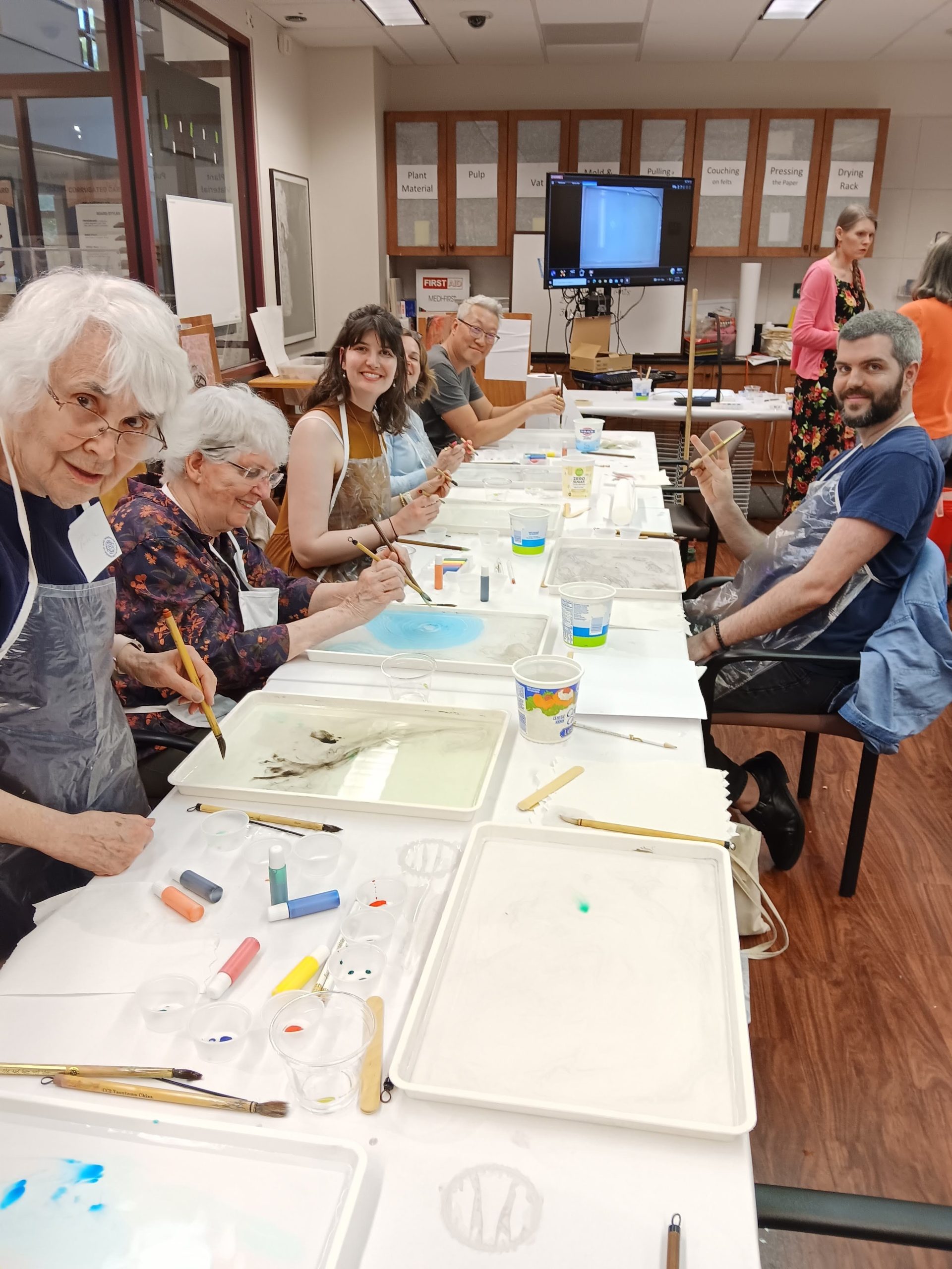 Club of Atlanta Suminagashi Workshop