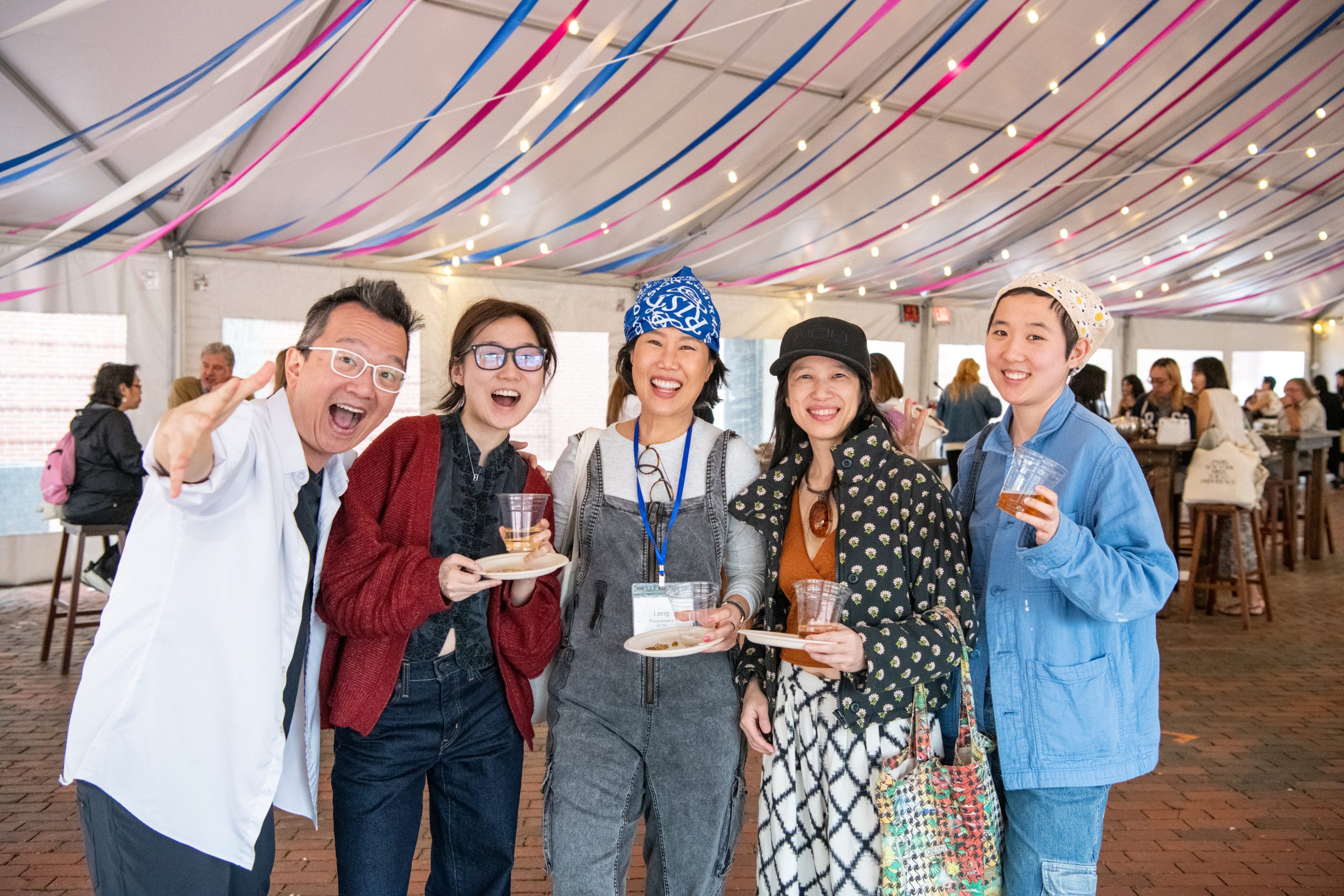 Alums gathered at the Asian Alumni Reunion Welcome Reception