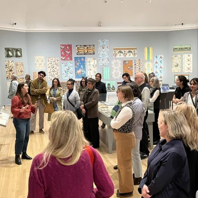 Club of Rhode Island Curator Tour of The Art of French Wallpaper Design by Carl Henschel
