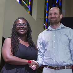 Daniel Werner '91 with Angela Onwuachi-Willig ’94
