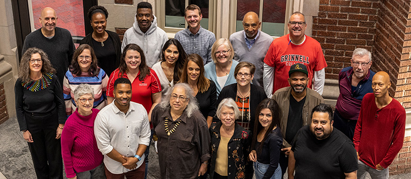 A group photo of the Alumni Council taken fall 2022.