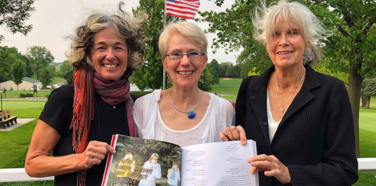 Deborah DuNann Winter ’69, Diana Holbert ’69, and Cindy Root ’69