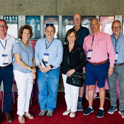 Alumni group at event