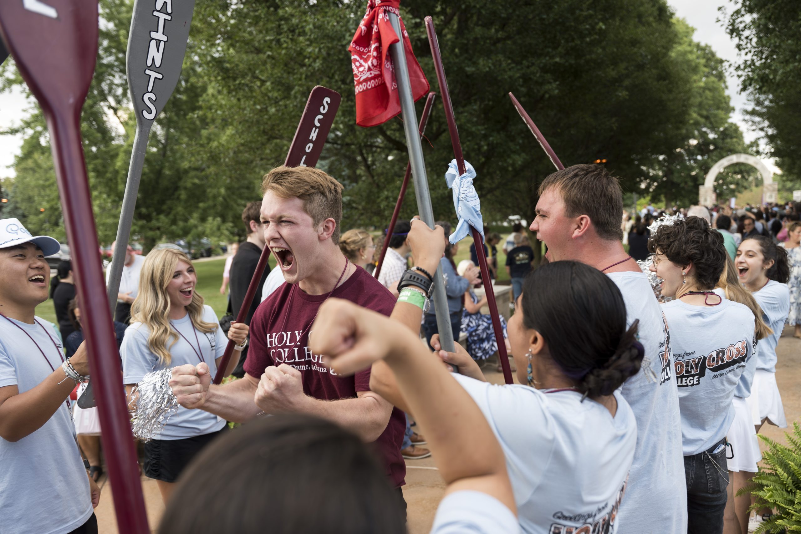 Images from Welcome Weekend at Holy Cross College on Friday, Aug. 22, 2025.