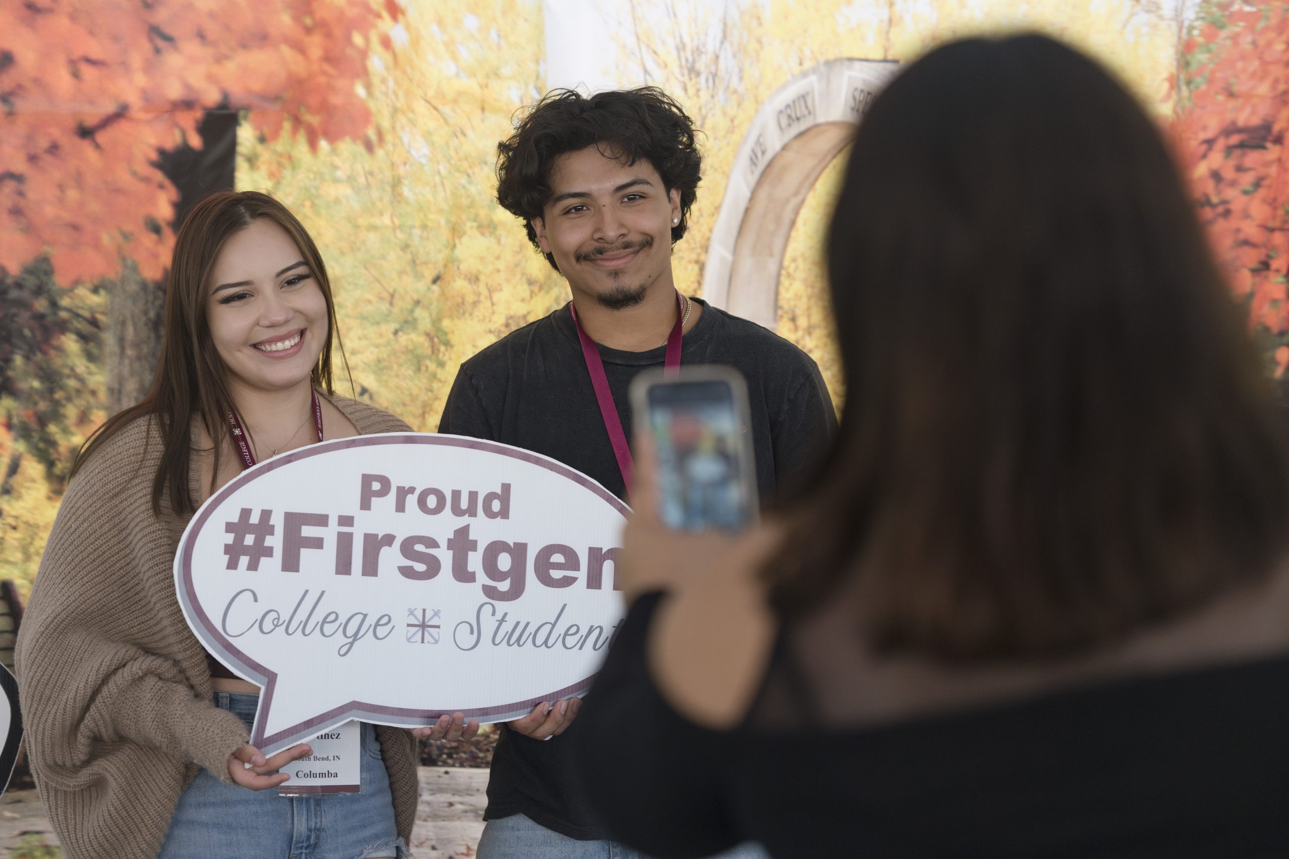 First day of Welcome Week at Holy Cross College on Friday, August 23, 2024.
