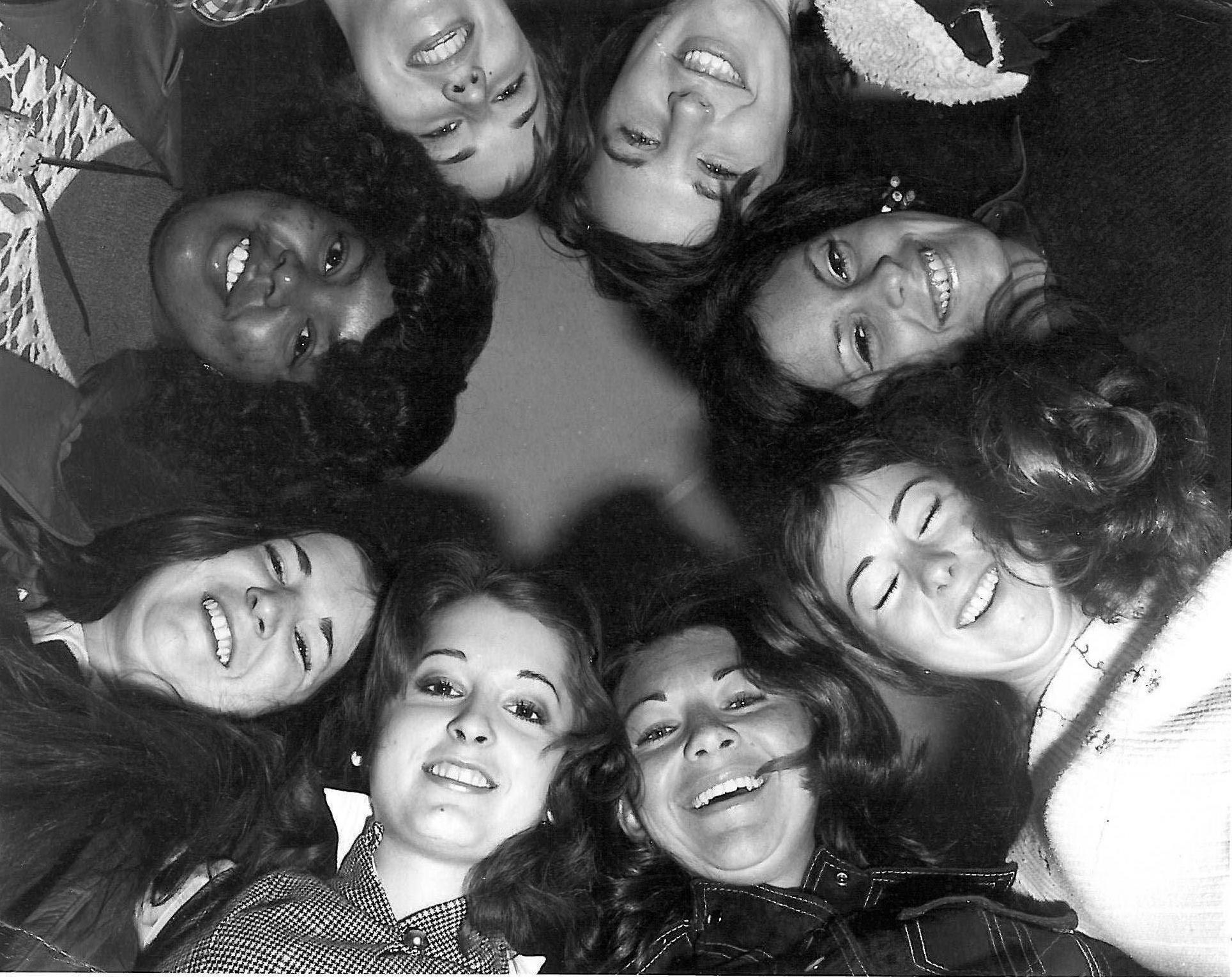 Bottom L-R Beth Campanelli, Mary Kay Battista, Celeste Pennick, Cynthia VanWynsburghe, Patricia Kelly, Rosemary Coffman, Mary Gilligan, Pam Heck